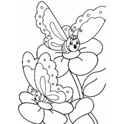 Coloring page: Butterfly (Animals) #15833 - Free Printable Coloring Pages