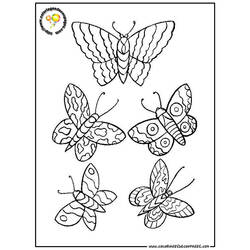 Coloring page: Butterfly (Animals) #15845 - Free Printable Coloring Pages