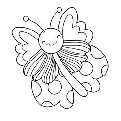 Butterfly (Animals) coloring page #215712 to print and color