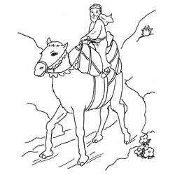 Coloring page: Camel (Animals) #1709 - Printable coloring pages