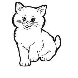 Coloring page: Cat (Animals) #1761 - Printable coloring pages