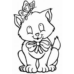 Coloring page: Cat (Animals) #1767 - Free Printable Coloring Pages