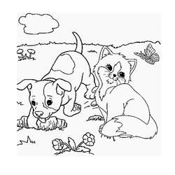 Coloring page: Cat (Animals) #1792 - Free Printable Coloring Pages
