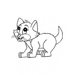 Coloring page: Cat (Animals) #1802 - Free Printable Coloring Pages
