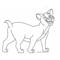 Coloring page: Cat (Animals) #1806 - Free Printable Coloring Pages