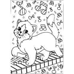 Coloring page: Cat (Animals) #1808 - Free Printable Coloring Pages