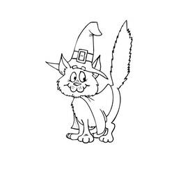 Coloring page: Cat (Animals) #1837 - Free Printable Coloring Pages