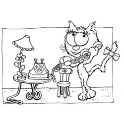 Coloring page: Cat (Animals) #1860 - Free Printable Coloring Pages