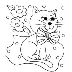 Coloring page: Cat (Animals) #1891 - Free Printable Coloring Pages
