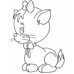 Coloring page: Cat (Animals) #1910 - Free Printable Coloring Pages