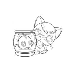Coloring page: Cat (Animals) #1911 - Free Printable Coloring Pages