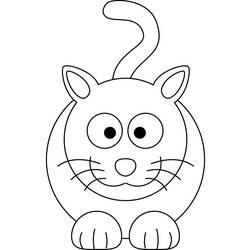 Coloring page: Cat (Animals) #1919 - Free Printable Coloring Pages