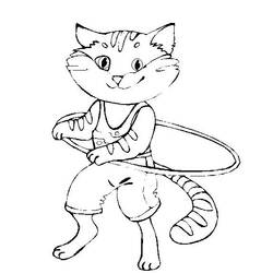 Coloring page: Cat (Animals) #1934 - Free Printable Coloring Pages