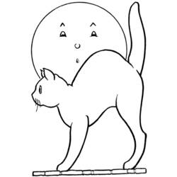 Coloring page: Cat (Animals) #1960 - Free Printable Coloring Pages