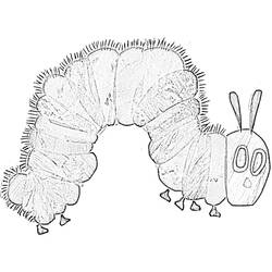 Coloring page: Caterpillar (Animals) #18249 - Free Printable Coloring Pages