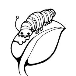 Coloring page: Caterpillar (Animals) #18250 - Free Printable Coloring Pages