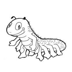 Coloring page: Caterpillar (Animals) #18252 - Free Printable Coloring Pages