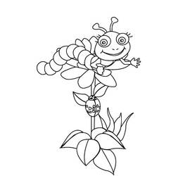 Coloring page: Caterpillar (Animals) #18296 - Free Printable Coloring Pages