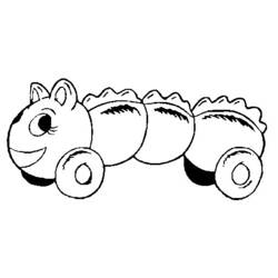 Coloring page: Caterpillar (Animals) #18310 - Free Printable Coloring Pages