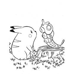 Coloring page: Caterpillar (Animals) #18366 - Free Printable Coloring Pages