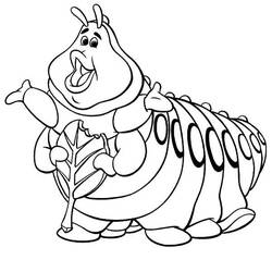 Coloring page: Caterpillar (Animals) #18411 - Free Printable Coloring Pages