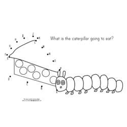 Coloring page: Caterpillar (Animals) #18430 - Printable coloring pages