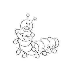 Caterpillar (Animals) coloring page #210377 to print and color