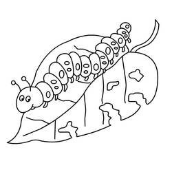 Caterpillar (Animals) coloring page #210393 to print and color
