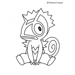 Coloring page: Chameleon (Animals) #1397 - Printable coloring pages