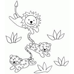 Coloring page: Cheetah (Animals) #7894 - Free Printable Coloring Pages