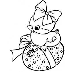 Coloring page: Chick (Animals) #15360 - Free Printable Coloring Pages