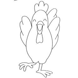 Coloring page: Chick (Animals) #15379 - Free Printable Coloring Pages