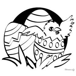 Coloring page: Chick (Animals) #15395 - Free Printable Coloring Pages