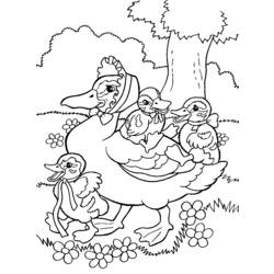 Coloring page: Chick (Animals) #15462 - Free Printable Coloring Pages