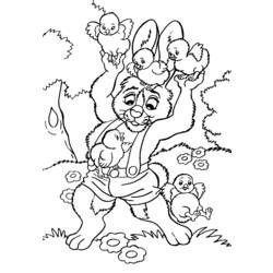 Coloring page: Chick (Animals) #15466 - Free Printable Coloring Pages