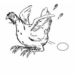 Coloring page: Chicken (Animals) #17256 - Free Printable Coloring Pages