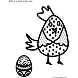 Coloring page: Chicken (Animals) #17293 - Free Printable Coloring Pages