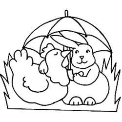 Coloring page: Chicken (Animals) #17304 - Free Printable Coloring Pages