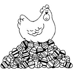 Coloring page: Chicken (Animals) #17332 - Free Printable Coloring Pages