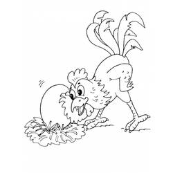 Coloring page: Chicken (Animals) #17353 - Free Printable Coloring Pages