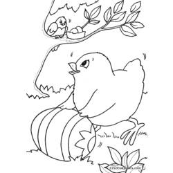 Coloring page: Chicken (Animals) #17385 - Free Printable Coloring Pages