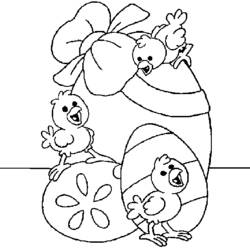 Coloring page: Chicks (Animals) #20225 - Printable coloring pages