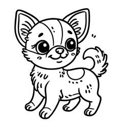Coloring pages: Chihuahua - Free Printable Coloring Pages