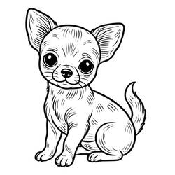 Chihuahua (Animals) coloring page #219792 to print and color