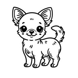 Chihuahua (Animals) coloring page #219803 to print and color