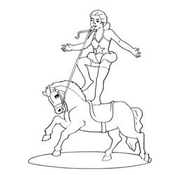 Coloring page: Circus animals (Animals) #20818 - Free Printable Coloring Pages