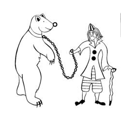 Coloring page: Circus animals (Animals) #20821 - Free Printable Coloring Pages