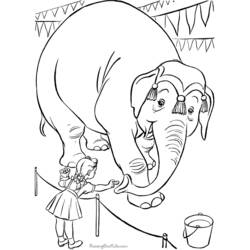 Coloring page: Circus animals (Animals) #20910 - Free Printable Coloring Pages