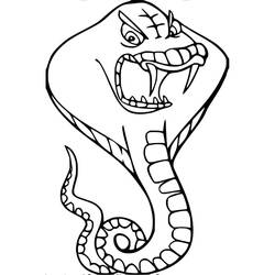 Cobra (Animals) coloring page #212662 to print and color