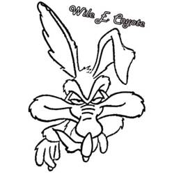 Coloring page: Coyote (Animals) #4487 - Free Printable Coloring Pages